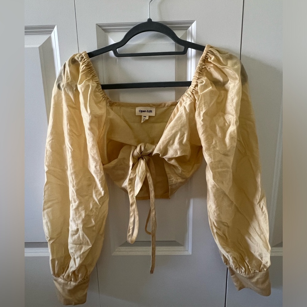 Open Edit Crop Top